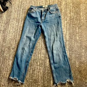 Free People Maggie Mid Rise Jeans